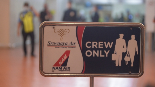 Suasana Posko Crisis Center Sriwijaya Air Seusai Pesawat Hilang Kontak