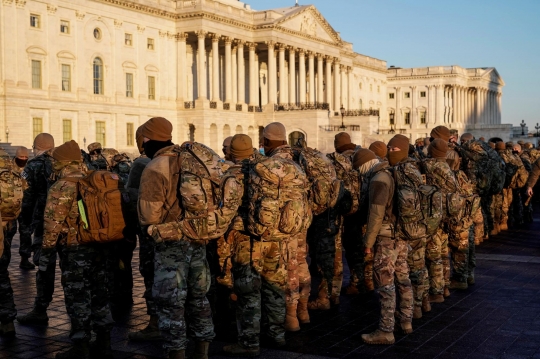 Penjagaan Ketat Capitol AS Jelang Pemakzulan Donald Trump