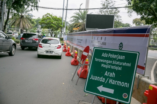 Penutupan Jalan Selama Proyek Terowongan Silaturahmi