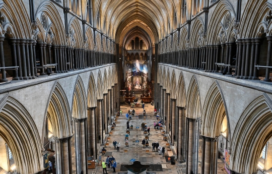 Menengok Katedral di Inggris Dijadikan Pusat Vaksinasi Covid-19