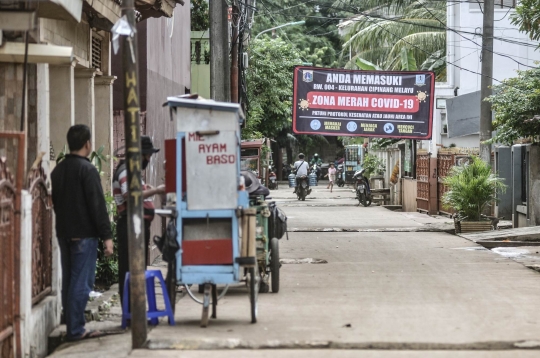 Zona Merah Covid-19 di Jakarta Menyebar Jadi 54 RW