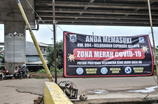 Zona Merah Covid-19 di Jakarta Menyebar Jadi 54 RW