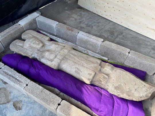 Penemuan Patung Wanita Misterius Berusia 500 Tahun di Meksiko