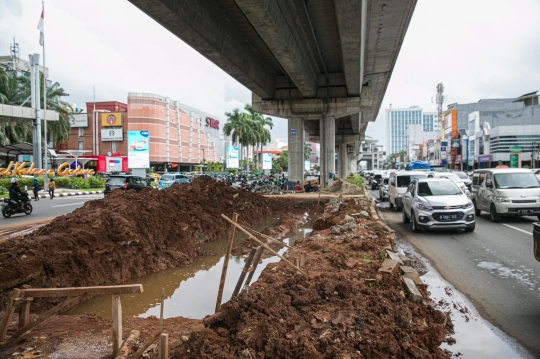 Pembuatan Kolam Olakan Air untuk Menampung Genangan Hujan di Jakarta