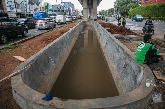 Pembuatan Kolam Olakan Air untuk Menampung Genangan Hujan di Jakarta