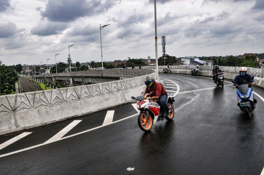 Uji Coba Flyover Tapal Kuda