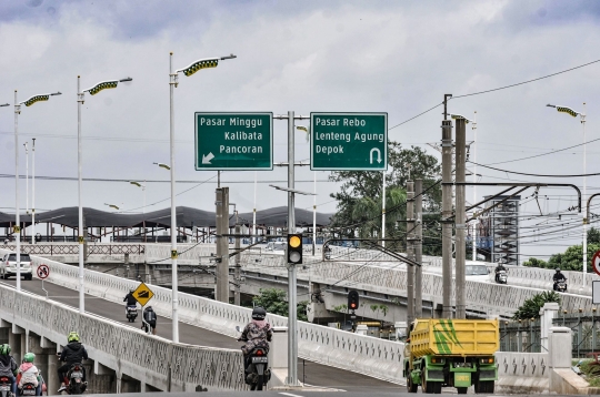 Uji Coba Flyover Tapal Kuda