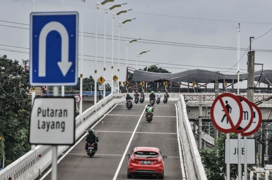 Uji Coba Flyover Tapal Kuda