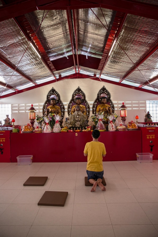 Vihara Dharma Bakti Tutup di Malam Imlek