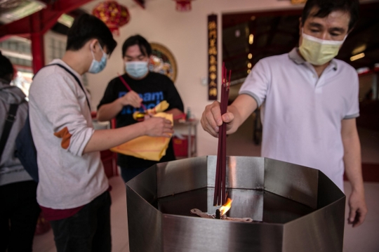 Vihara Dharma Bakti Tutup di Malam Imlek