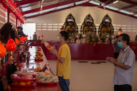 Vihara Dharma Bakti Tutup di Malam Imlek