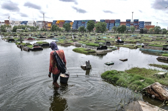 Menjala Ikan di Kuburan