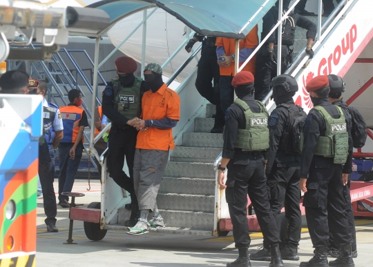 26 Terduga Teroris Tiba di Bandara Soekarno-Hatta