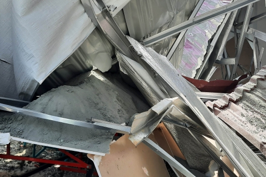 Penampakan Semburan Gas Berbahaya di Pekanbaru