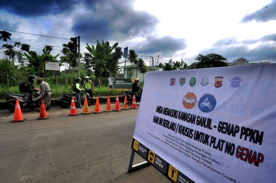 Tekan Mobilitas Warga, Kota Bogor Berlakukan Sistem Ganjil Genap