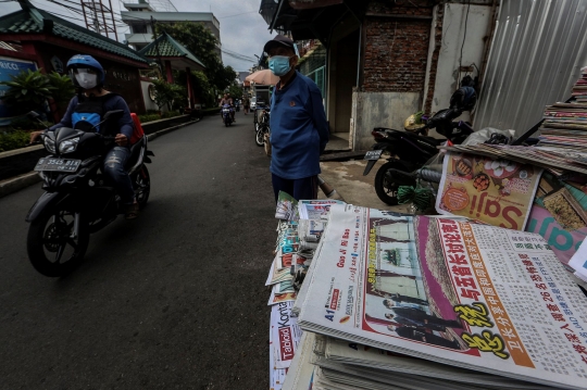 Suasana Glodok Petak 9 Jelang Imlek