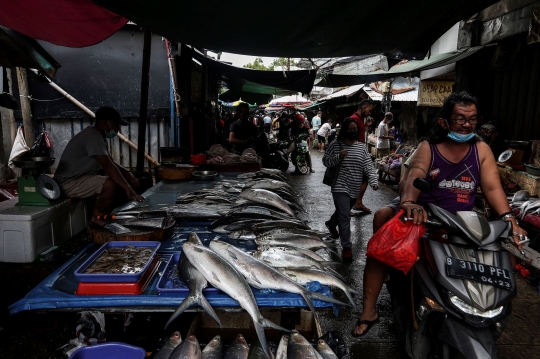 Suasana Glodok Petak 9 Jelang Imlek