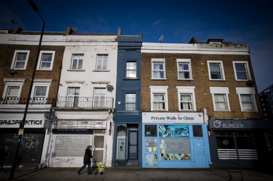 Rumah Tertipis di London