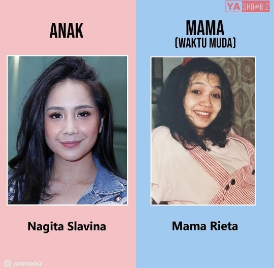 Lihat Potret Nagita Slavina Hingga Iis Dahlia dengan Sang Ibu saat Muda, Kayak Kembar