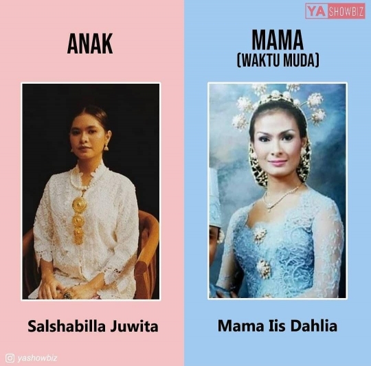 Lihat Potret Nagita Slavina Hingga Iis Dahlia dengan Sang Ibu saat Muda, Kayak Kembar