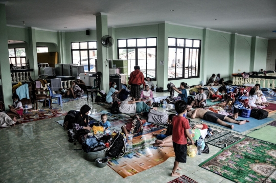 Banjir 2,5 Meter Rendam Permukiman Kebon Pala