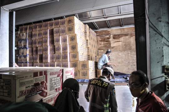 Satpol PP Tanjung Priok Sidak Protokol Kesehatan di Kawasan Industri