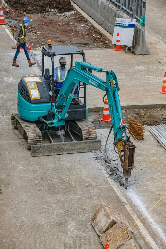 Terkendala Pandemi, Proyek MRT Jakarta Fase II Molor