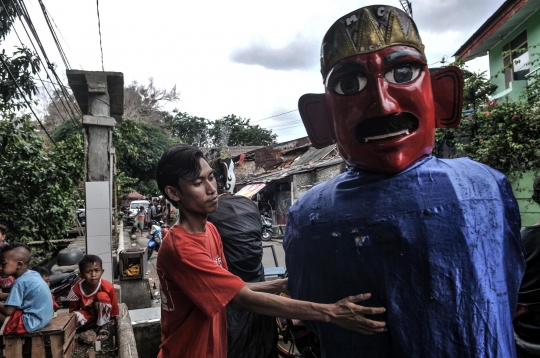 Seniman Ondel-Ondel Ibu Kota Terdampak Pandemi