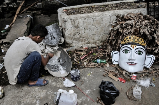 Seniman Ondel-Ondel Ibu Kota Terdampak Pandemi