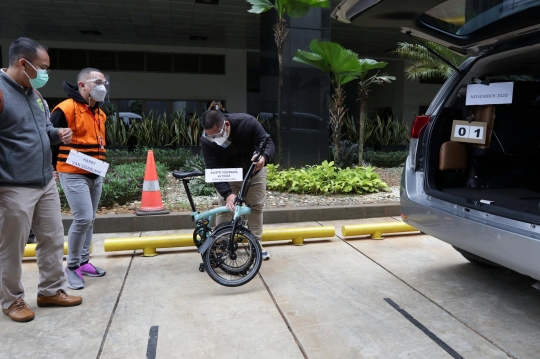 Rekonstruksi Suap Bansos Penanganan Covid-19 Kembali Digelar