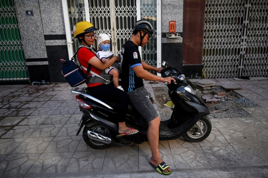 Potret Penari Barongsai Perempuan
