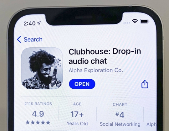 Ini Penjelasan Soal Clubhouse, Aplikasi Pesan Suara yang Sedang Booming
