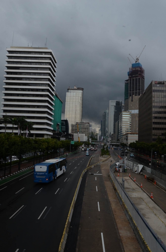 BMKG Prediksi Hujan Disertai Angin Kencang di Jakarta