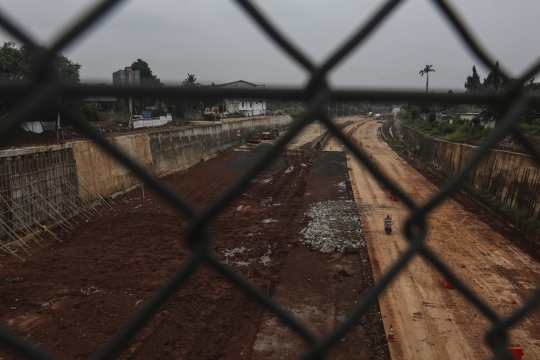 Progres Pembangunan Tol Serpong-Cinere Capai 92 Persen