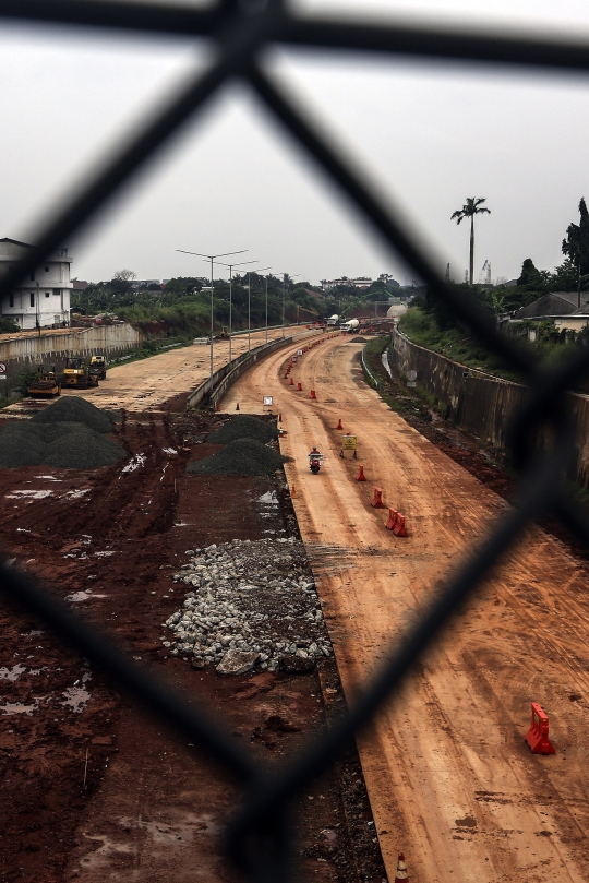 Progres Pembangunan Tol Serpong-Cinere Capai 92 Persen