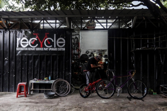 Pandemi, Permintaan Restorasi Sepeda Meningkat
