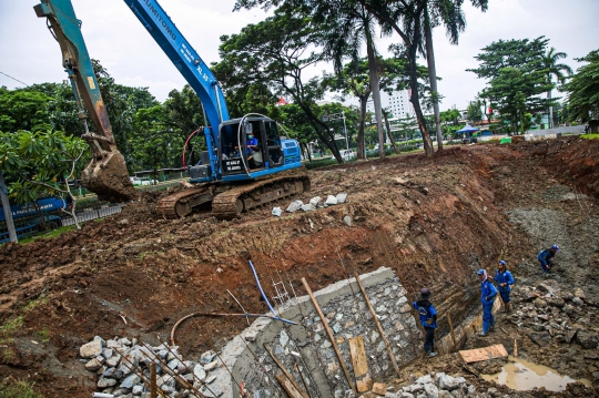 Pembangunan Embung Pencegah Banjir