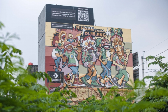 Converse City Forest, Kampanye Udara Bersih Lewat Mural