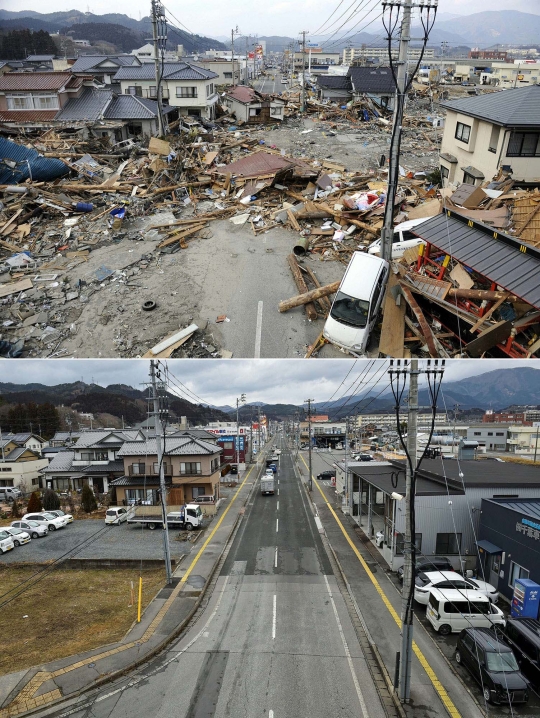 Mengenang 10 Tahun Tsunami Jepang