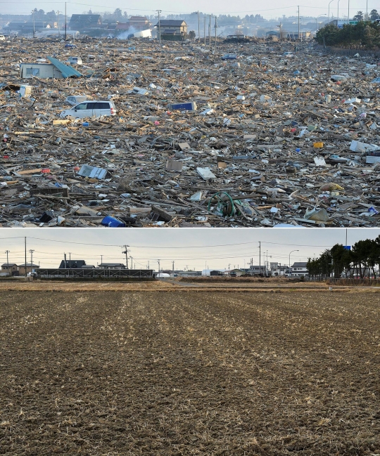 Mengenang 10 Tahun Tsunami Jepang