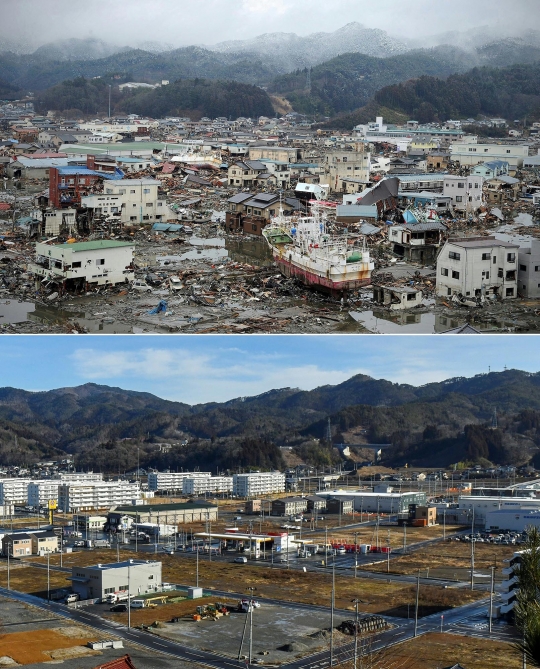 Mengenang 10 Tahun Tsunami Jepang