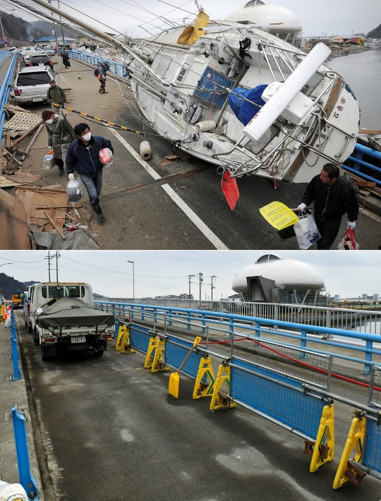 Mengenang 10 Tahun Tsunami Jepang