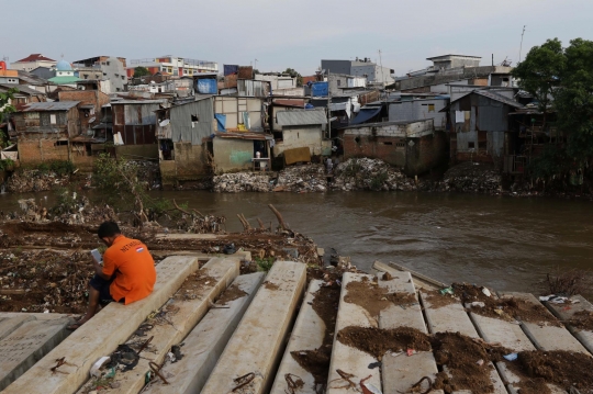 Pembebasan Lahan Hambat Normalisasi Ciliwung