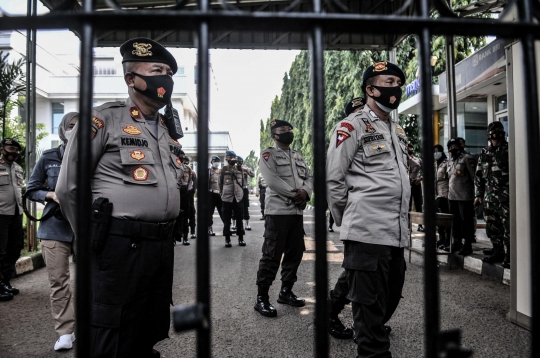 Penjagaan Ketat di Sidang Perdana Rizieq Shihab