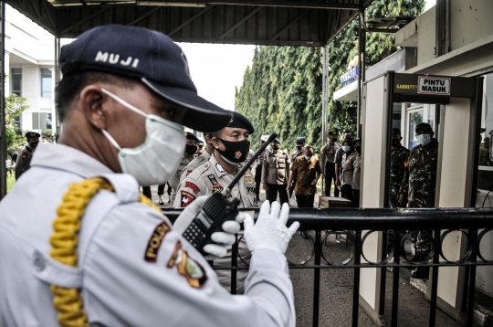 Penjagaan Ketat di Sidang Perdana Rizieq Shihab