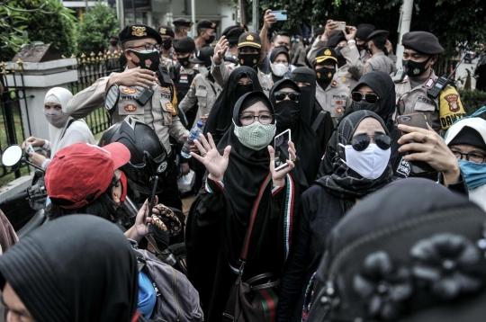 Penjagaan Ketat di Sidang Perdana Rizieq Shihab