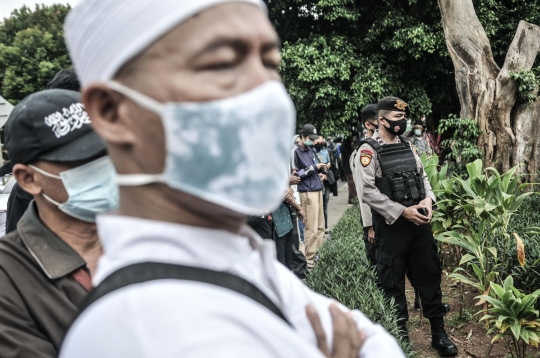 Penjagaan Ketat di Sidang Perdana Rizieq Shihab