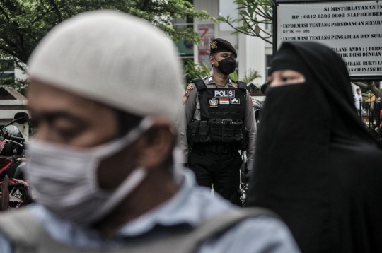 Penjagaan Ketat di Sidang Perdana Rizieq Shihab