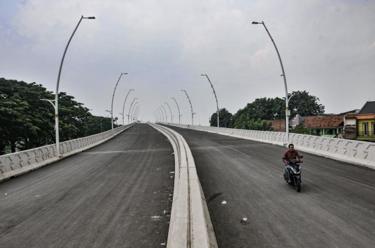 Pembangunan Flyover Cakung Hampir Rampung