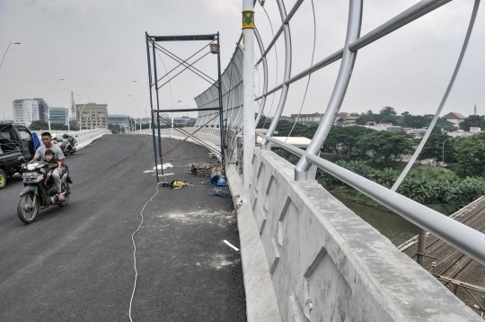 Pembangunan Flyover Cakung Hampir Rampung